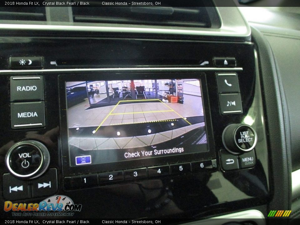 2018 Honda Fit LX Crystal Black Pearl / Black Photo #29