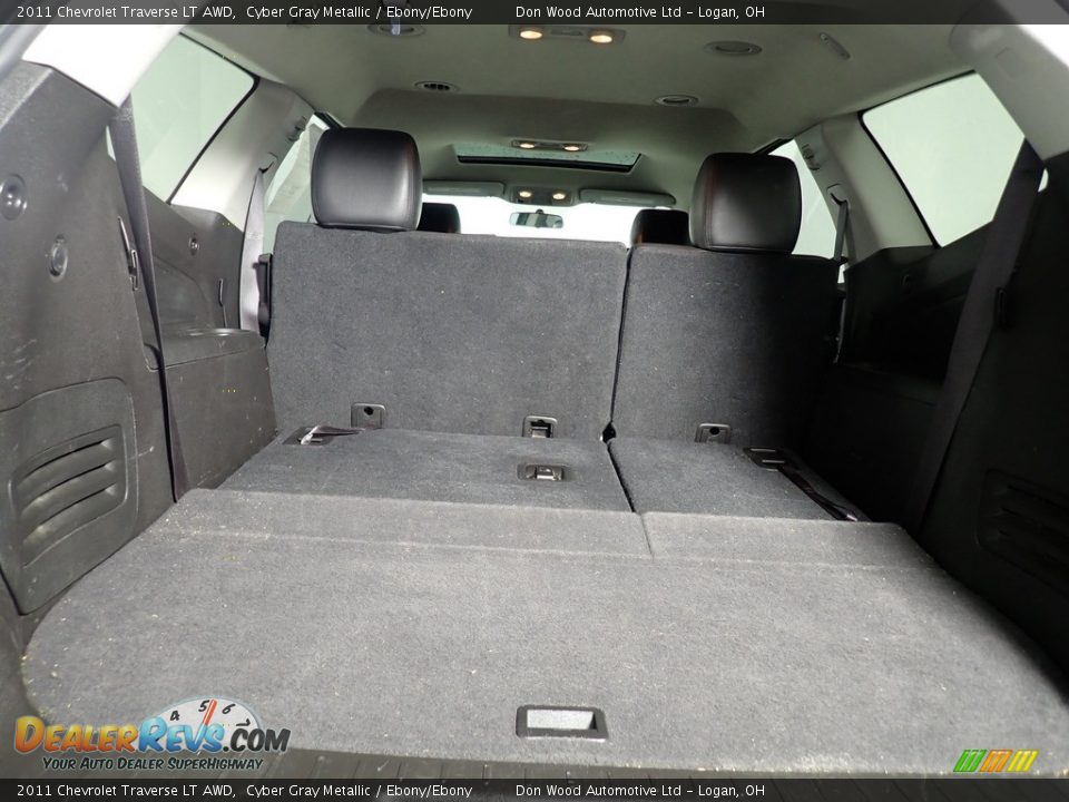 2011 Chevrolet Traverse LT AWD Cyber Gray Metallic / Ebony/Ebony Photo #15