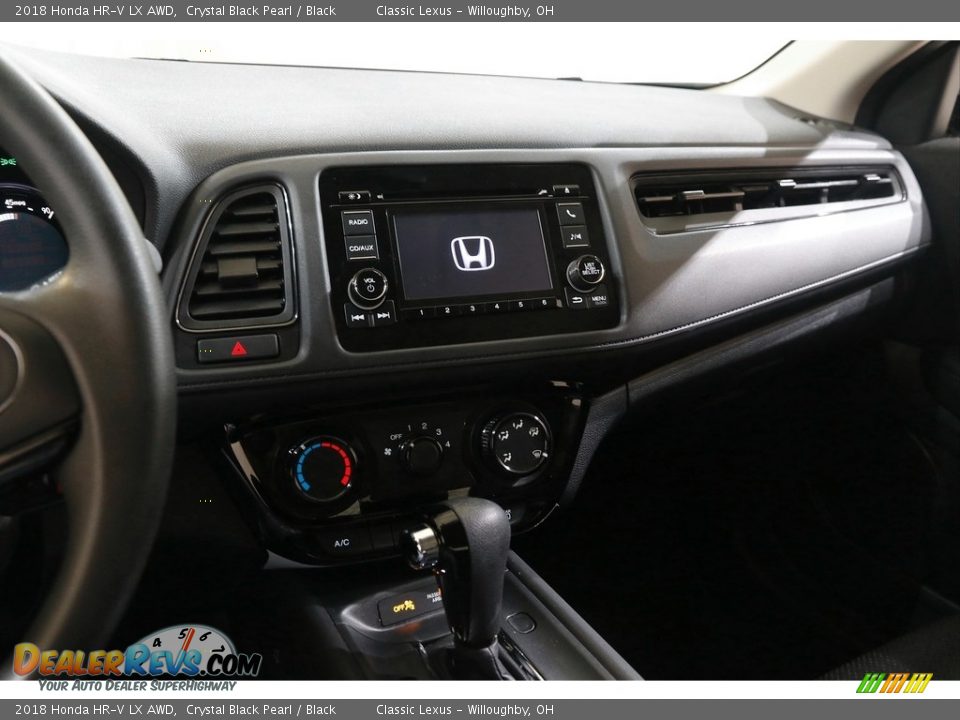 2018 Honda HR-V LX AWD Crystal Black Pearl / Black Photo #10