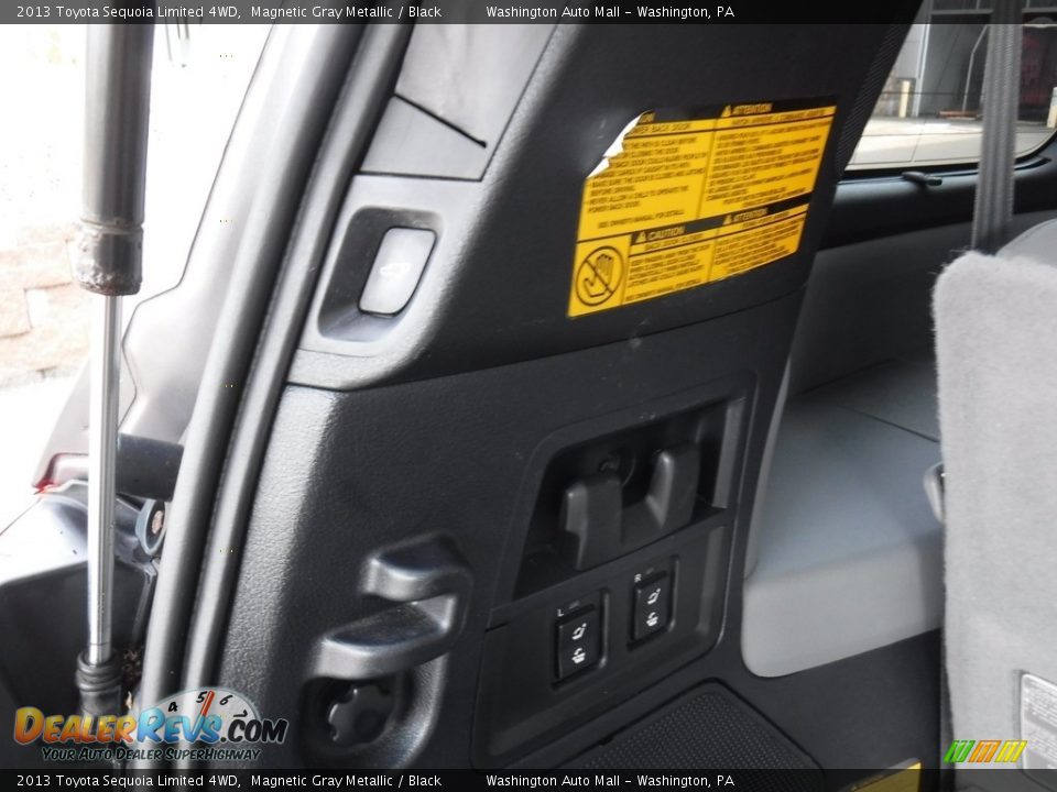 2013 Toyota Sequoia Limited 4WD Magnetic Gray Metallic / Black Photo #34
