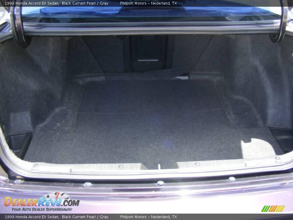 1999 Honda Accord EX Sedan Black Currant Pearl / Gray Photo #23