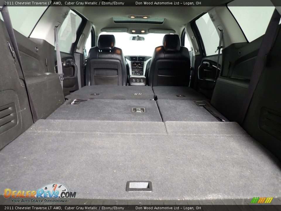 2011 Chevrolet Traverse LT AWD Cyber Gray Metallic / Ebony/Ebony Photo #16