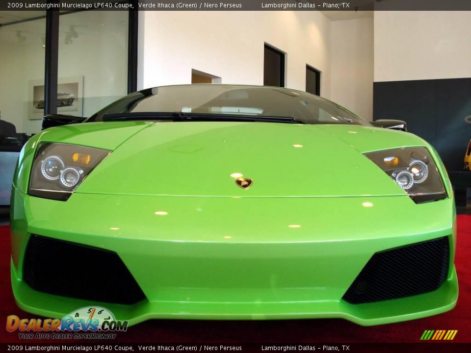 2009 Lamborghini Murcielago LP640 Coupe Verde Ithaca (Green) / Nero Perseus Photo #4