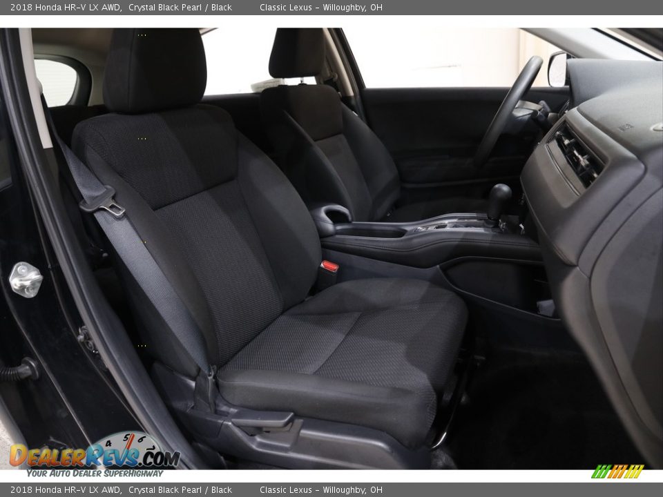 2018 Honda HR-V LX AWD Crystal Black Pearl / Black Photo #14