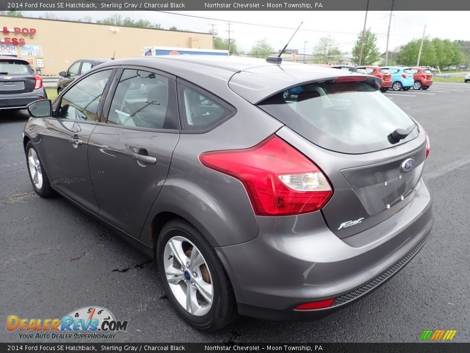 2014 Ford Focus SE Hatchback Sterling Gray / Charcoal Black Photo #2