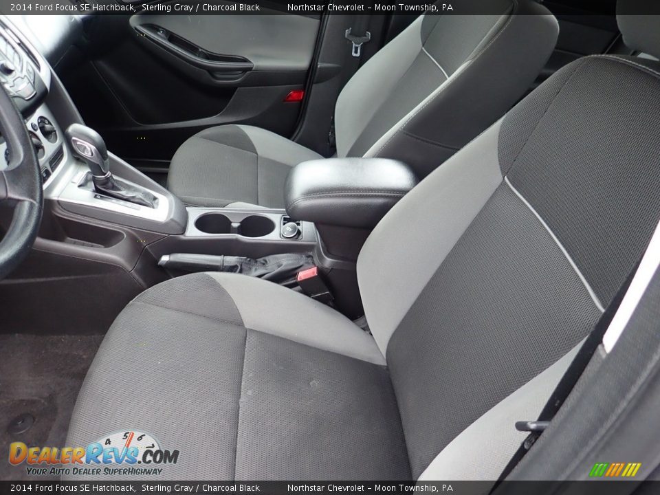 2014 Ford Focus SE Hatchback Sterling Gray / Charcoal Black Photo #8