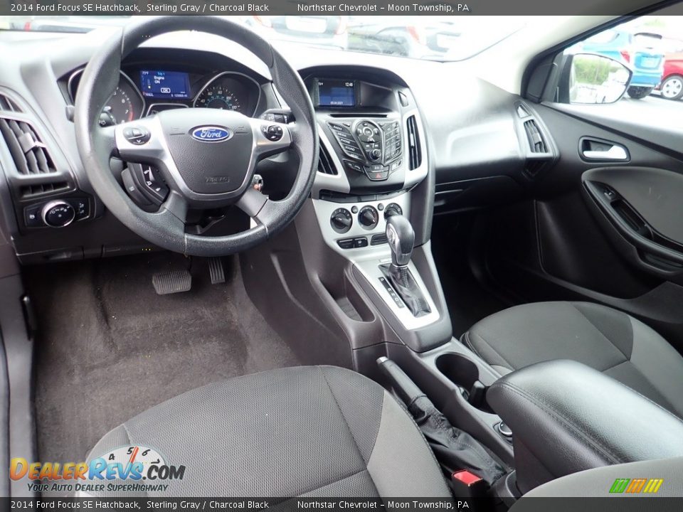 2014 Ford Focus SE Hatchback Sterling Gray / Charcoal Black Photo #10