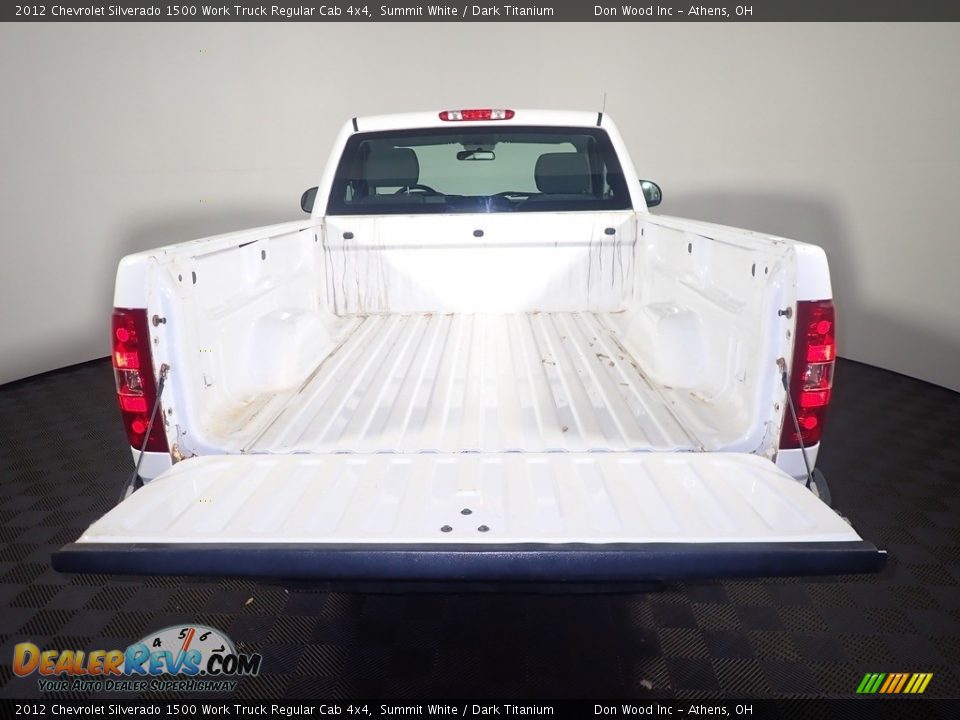2012 Chevrolet Silverado 1500 Work Truck Regular Cab 4x4 Summit White / Dark Titanium Photo #13