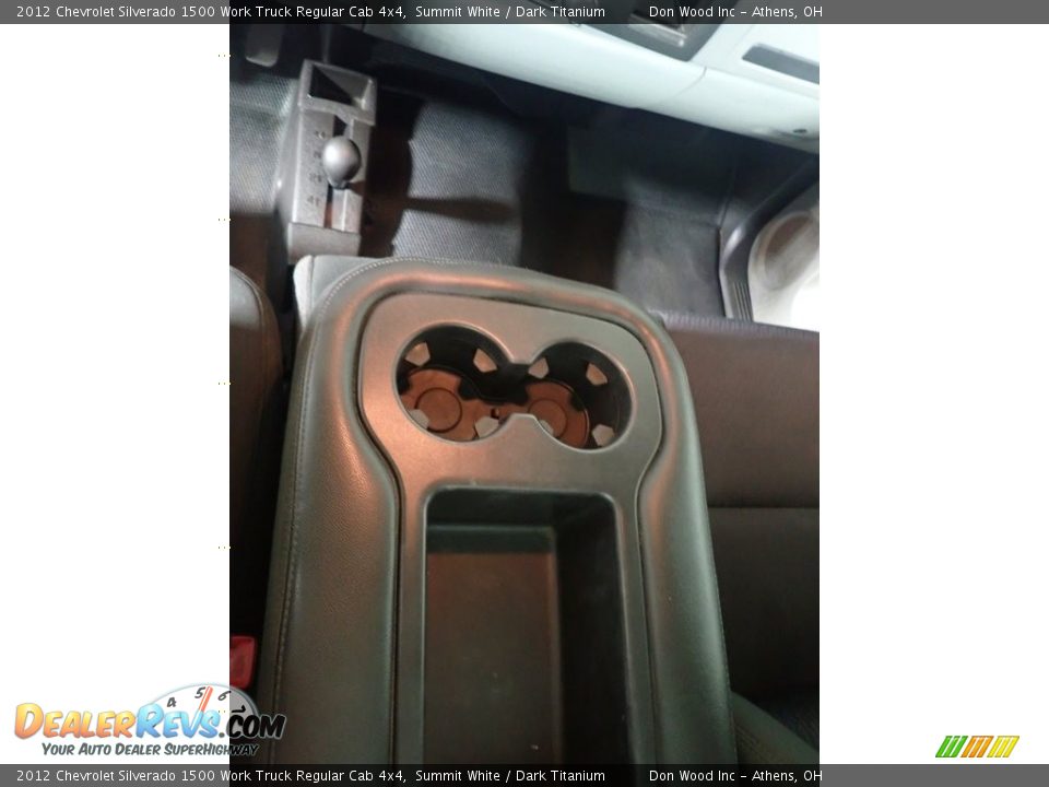 2012 Chevrolet Silverado 1500 Work Truck Regular Cab 4x4 Summit White / Dark Titanium Photo #28