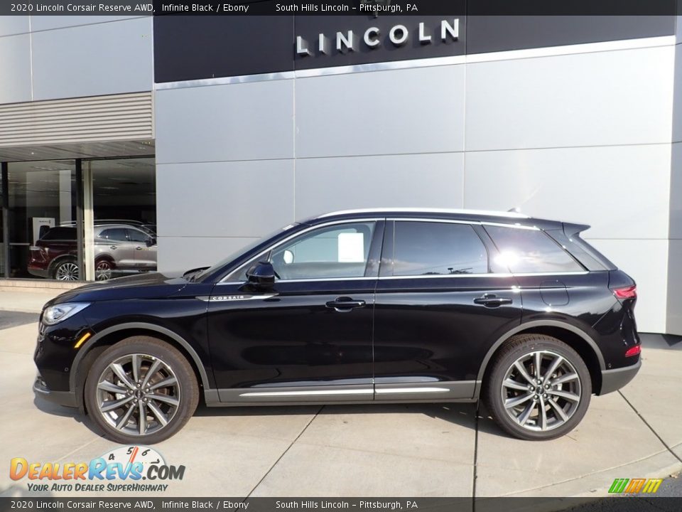 Infinite Black 2020 Lincoln Corsair Reserve AWD Photo #2