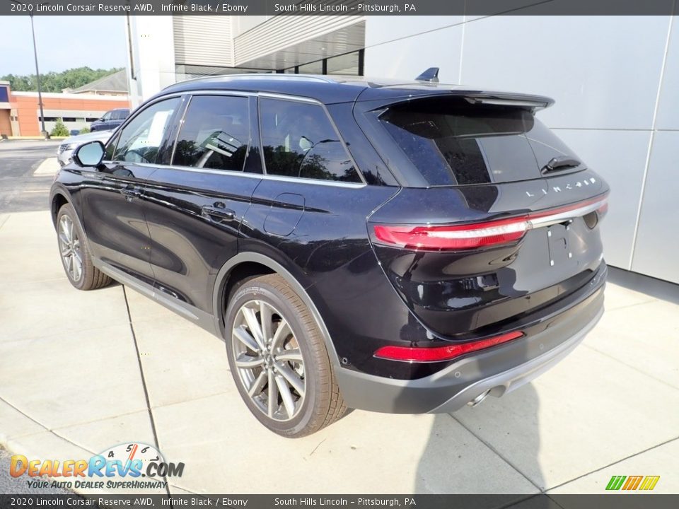 2020 Lincoln Corsair Reserve AWD Infinite Black / Ebony Photo #3