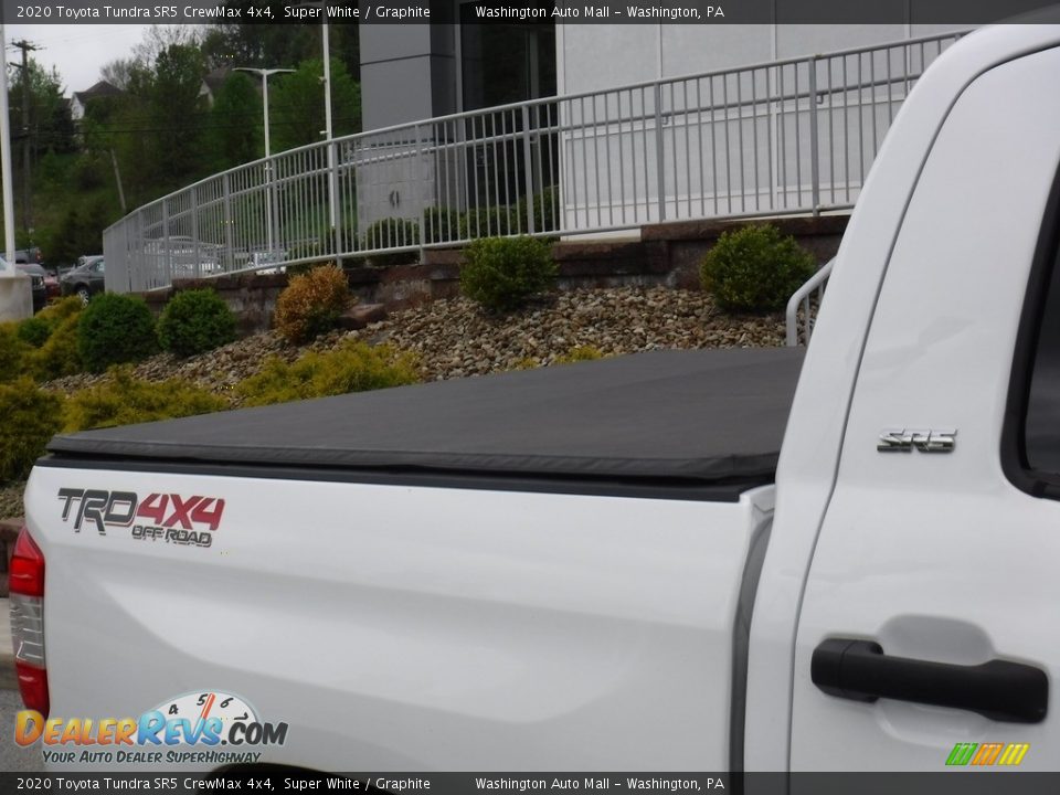 2020 Toyota Tundra SR5 CrewMax 4x4 Super White / Graphite Photo #9