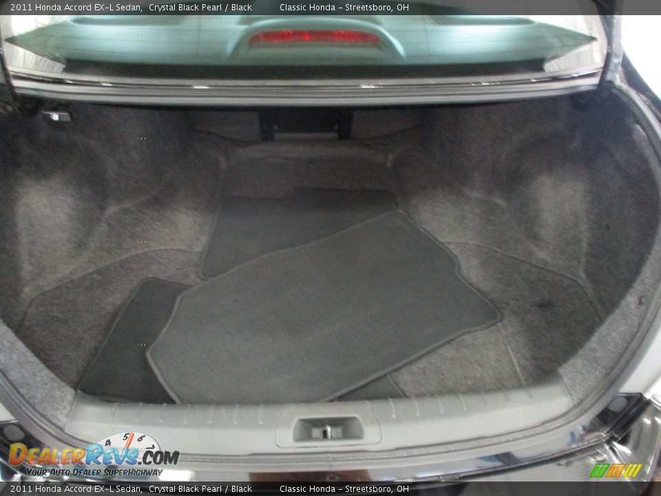 2011 Honda Accord EX-L Sedan Crystal Black Pearl / Black Photo #13