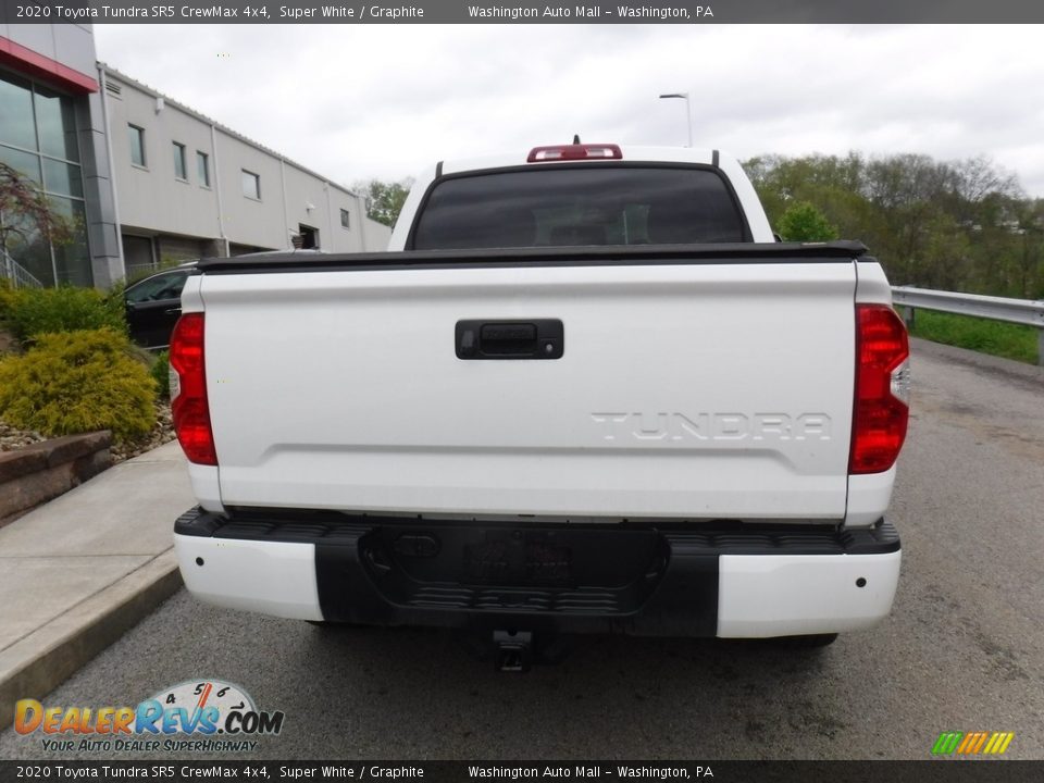 2020 Toyota Tundra SR5 CrewMax 4x4 Super White / Graphite Photo #15