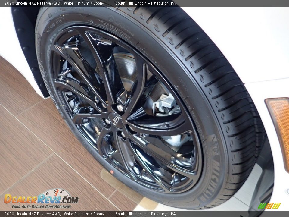 2020 Lincoln MKZ Reserve AWD White Platinum / Ebony Photo #7