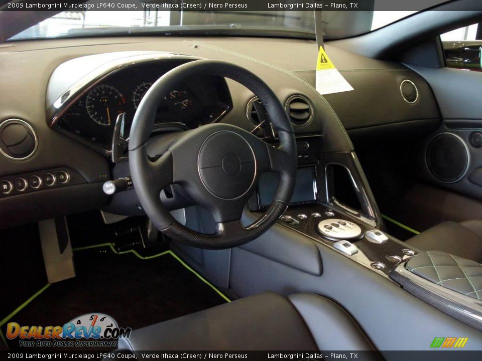 Dashboard of 2009 Lamborghini Murcielago LP640 Coupe Photo #8