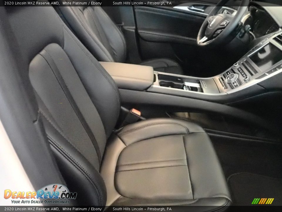 2020 Lincoln MKZ Reserve AWD White Platinum / Ebony Photo #8