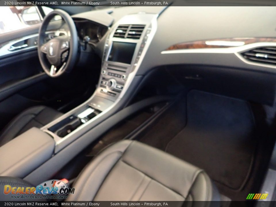 2020 Lincoln MKZ Reserve AWD White Platinum / Ebony Photo #9