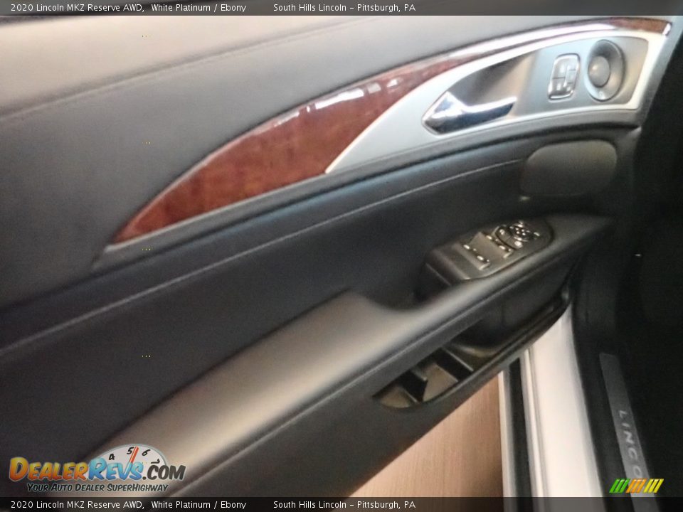 2020 Lincoln MKZ Reserve AWD White Platinum / Ebony Photo #16