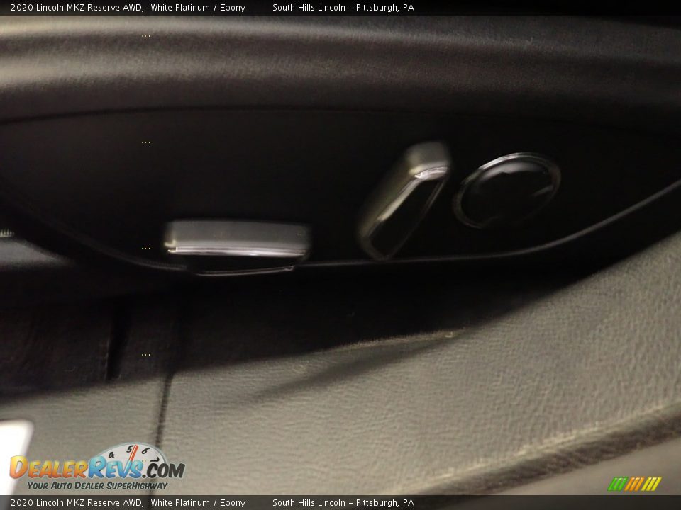 2020 Lincoln MKZ Reserve AWD White Platinum / Ebony Photo #17