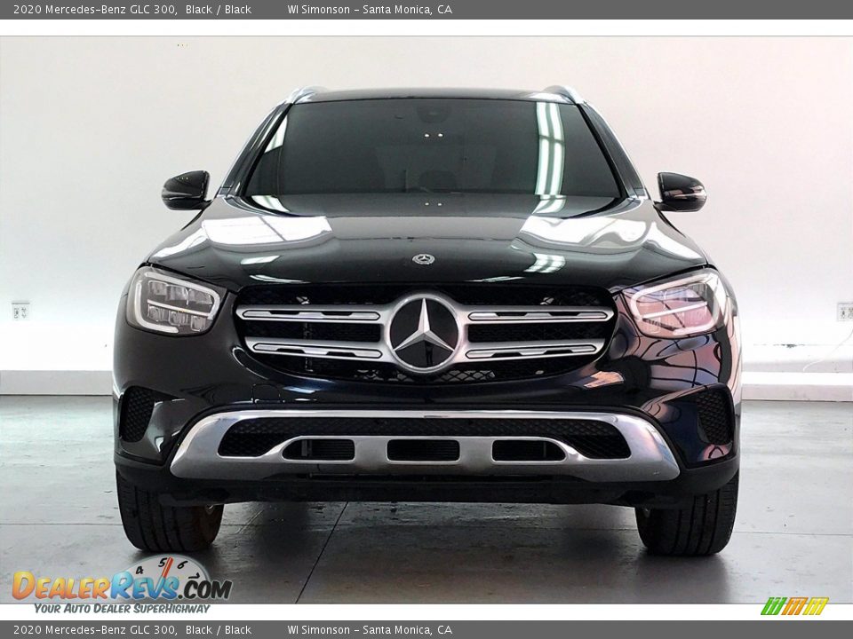 2020 Mercedes-Benz GLC 300 Black / Black Photo #2