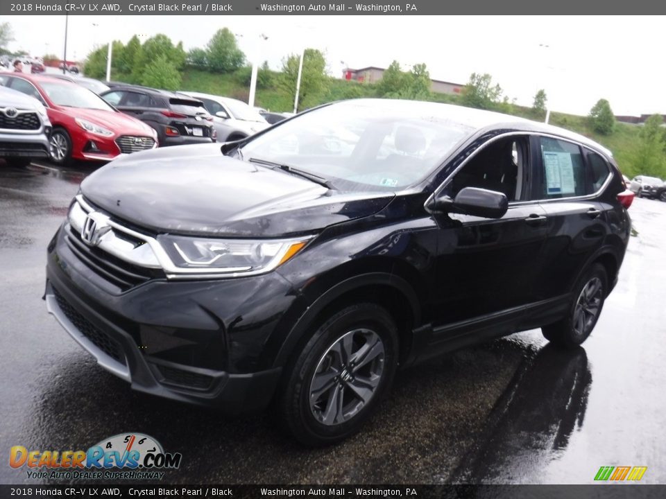 2018 Honda CR-V LX AWD Crystal Black Pearl / Black Photo #5