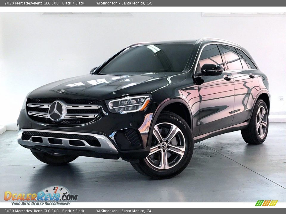 2020 Mercedes-Benz GLC 300 Black / Black Photo #12