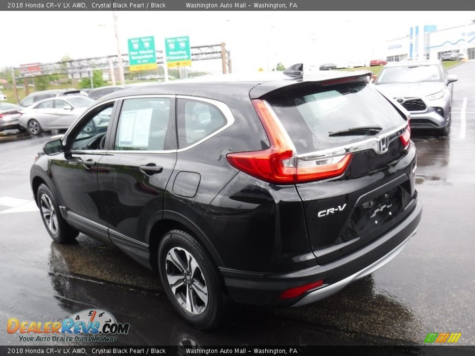 2018 Honda CR-V LX AWD Crystal Black Pearl / Black Photo #7