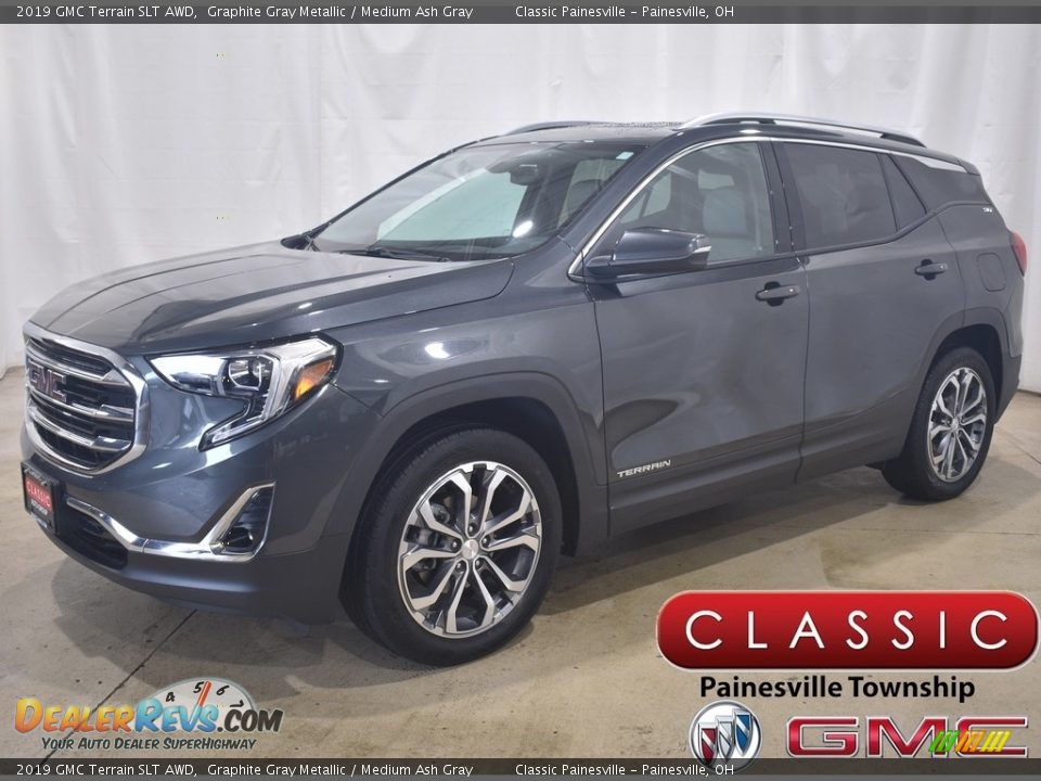 2019 GMC Terrain SLT AWD Graphite Gray Metallic / Medium Ash Gray Photo #1