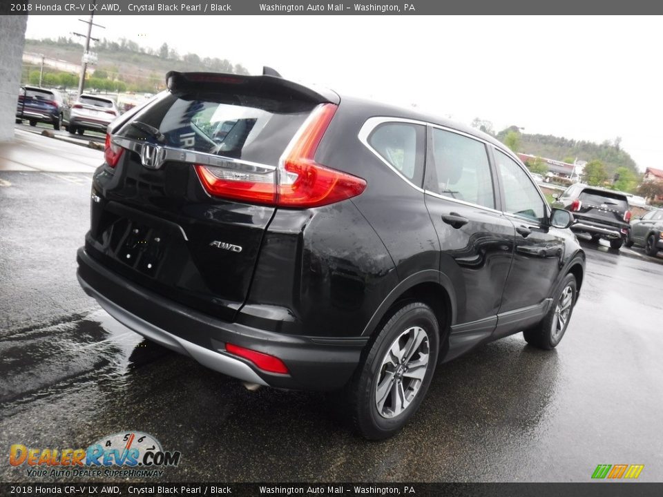 2018 Honda CR-V LX AWD Crystal Black Pearl / Black Photo #9