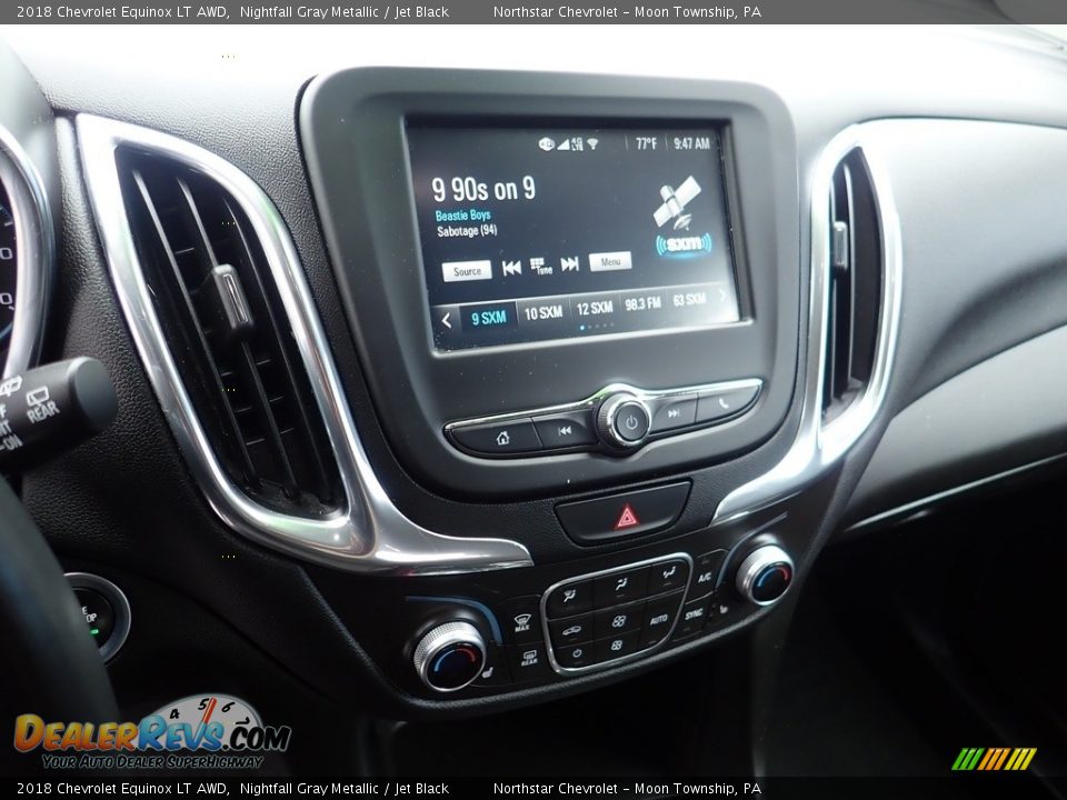 2018 Chevrolet Equinox LT AWD Nightfall Gray Metallic / Jet Black Photo #27
