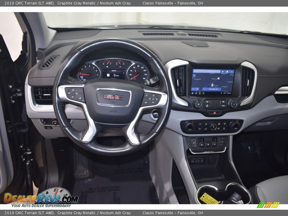 2019 GMC Terrain SLT AWD Graphite Gray Metallic / Medium Ash Gray Photo #14