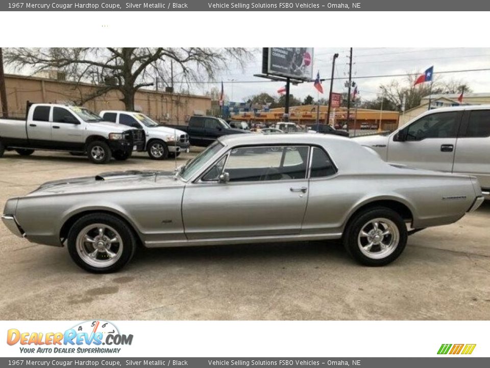 Silver Metallic 1967 Mercury Cougar Hardtop Coupe Photo #1