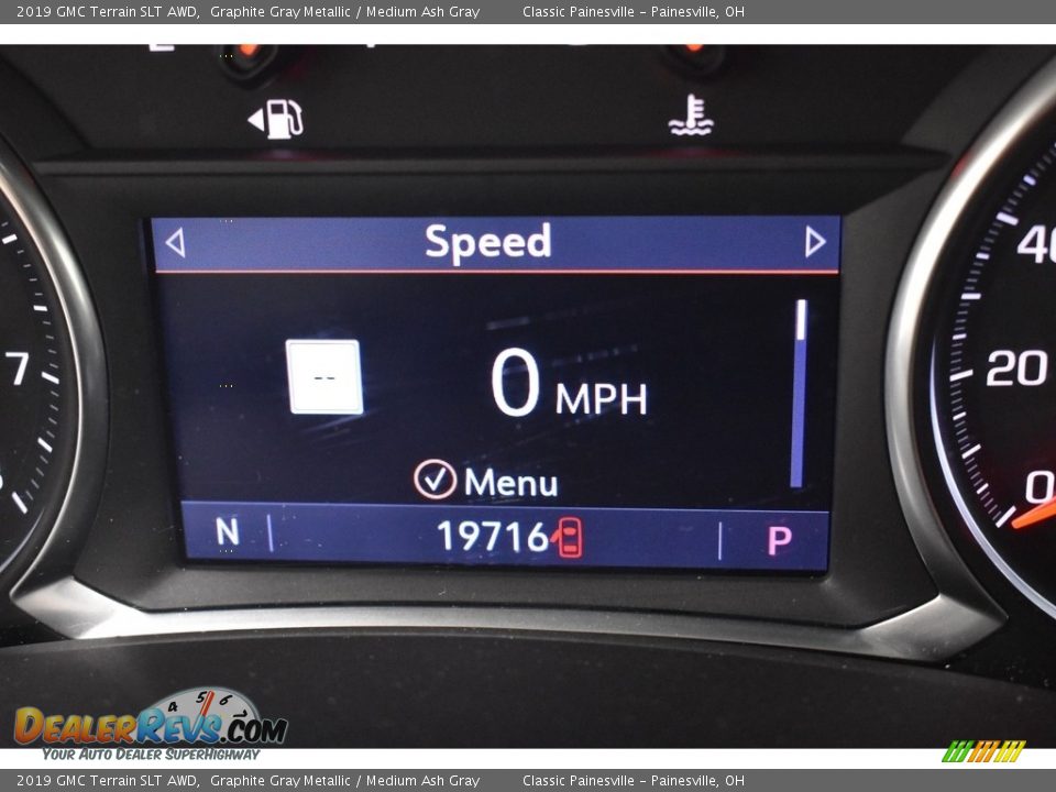 2019 GMC Terrain SLT AWD Graphite Gray Metallic / Medium Ash Gray Photo #18