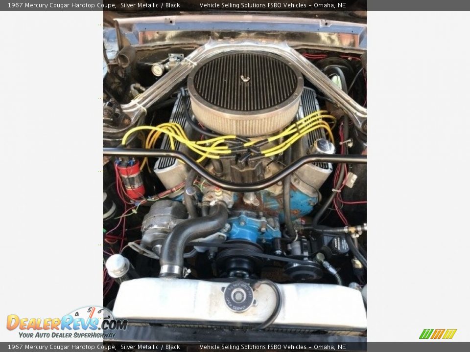 1967 Mercury Cougar Hardtop Coupe 408 cid OHV 16-Valve V8 Engine Photo #6