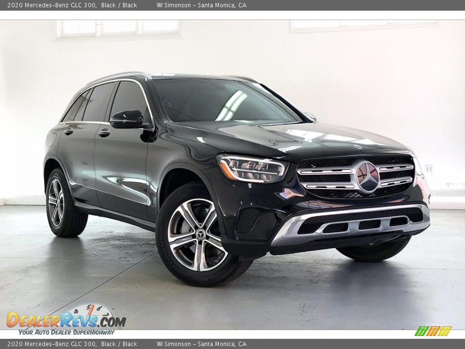 2020 Mercedes-Benz GLC 300 Black / Black Photo #34