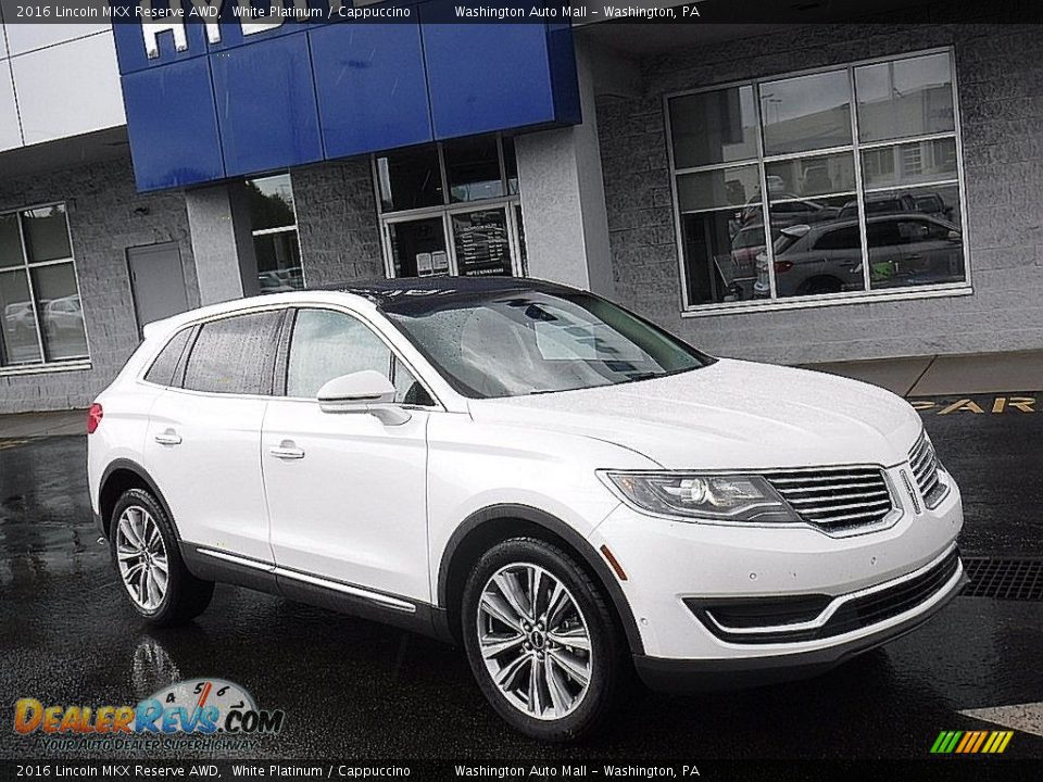 Front 3/4 View of 2016 Lincoln MKX Reserve AWD Photo #1