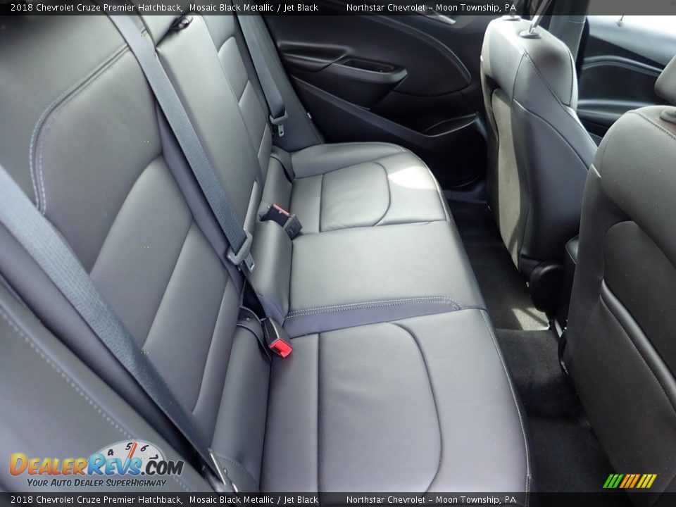 Rear Seat of 2018 Chevrolet Cruze Premier Hatchback Photo #18