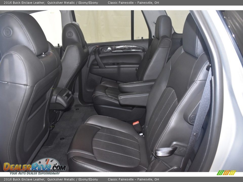 2016 Buick Enclave Leather Quicksilver Metallic / Ebony/Ebony Photo #9