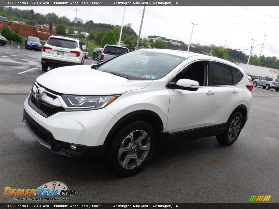2019 Honda CR-V EX AWD Platinum White Pearl / Black Photo #5