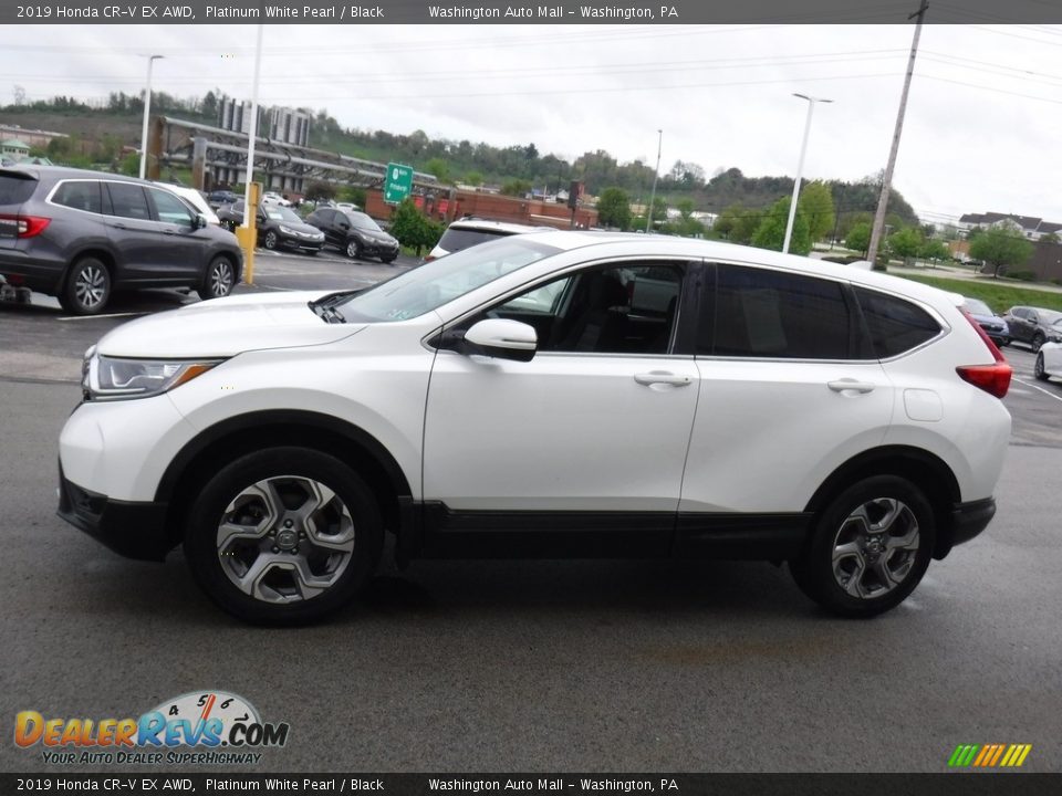 2019 Honda CR-V EX AWD Platinum White Pearl / Black Photo #6