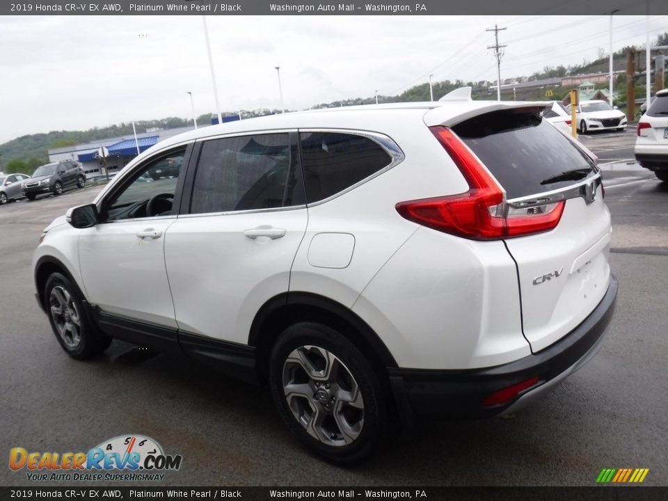 2019 Honda CR-V EX AWD Platinum White Pearl / Black Photo #7