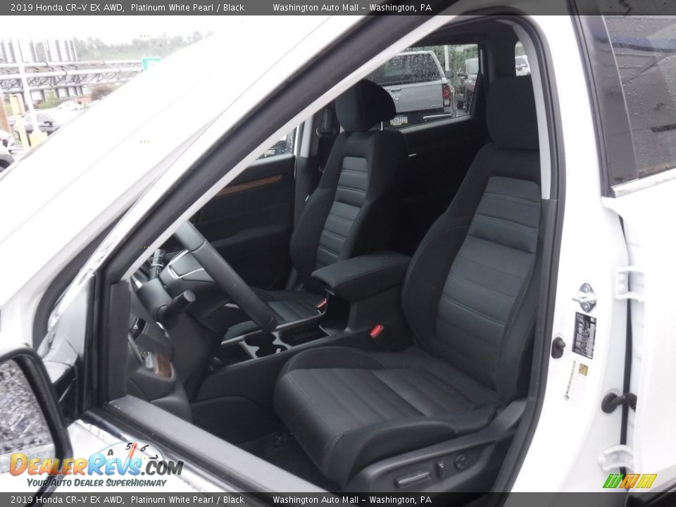 2019 Honda CR-V EX AWD Platinum White Pearl / Black Photo #10