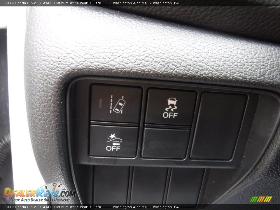 2019 Honda CR-V EX AWD Platinum White Pearl / Black Photo #12