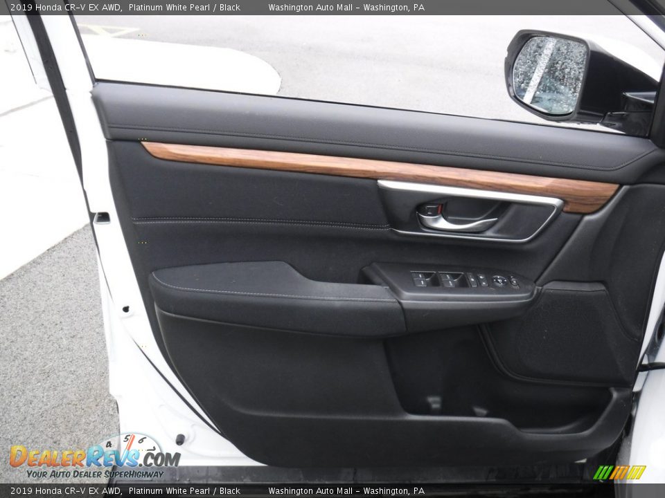 2019 Honda CR-V EX AWD Platinum White Pearl / Black Photo #14