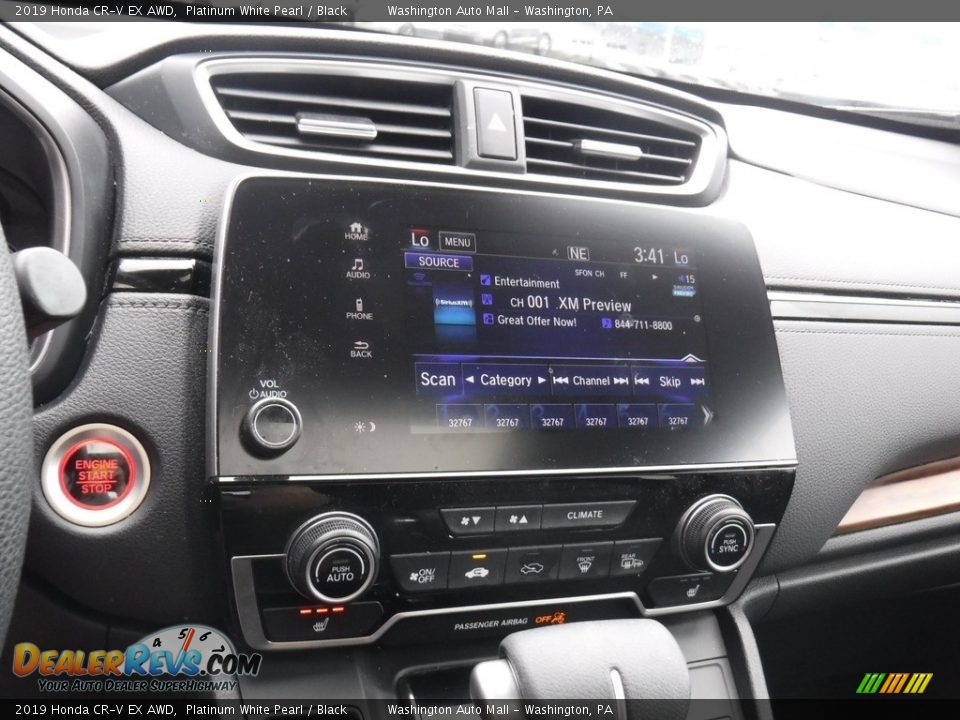 2019 Honda CR-V EX AWD Platinum White Pearl / Black Photo #16