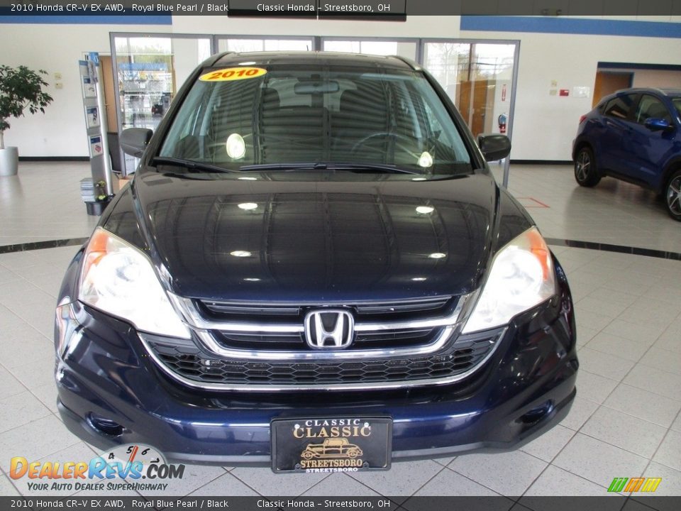 2010 Honda CR-V EX AWD Royal Blue Pearl / Black Photo #2