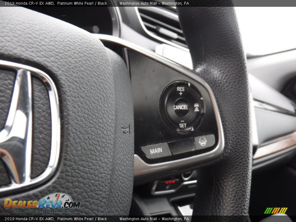 2019 Honda CR-V EX AWD Platinum White Pearl / Black Photo #19