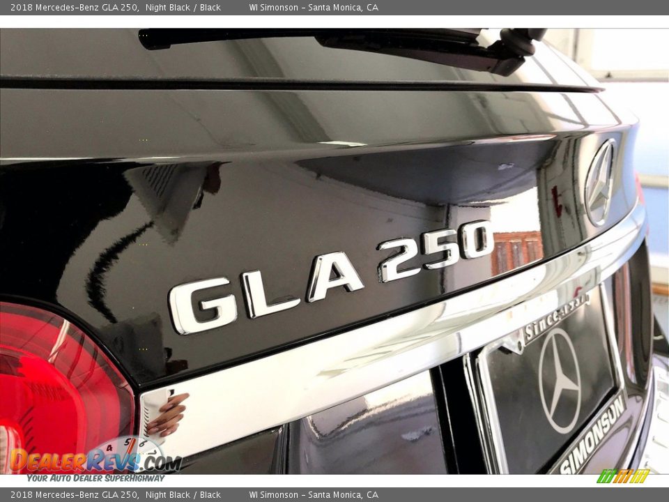 2018 Mercedes-Benz GLA 250 Night Black / Black Photo #31