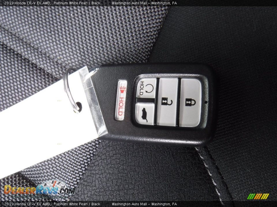 2019 Honda CR-V EX AWD Platinum White Pearl / Black Photo #26